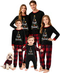 OAKFashion Christmas Pajamas for Family, Xmas Pajamas Family Christmas Pjs Matching Sets Holiday Nightwear Jammies