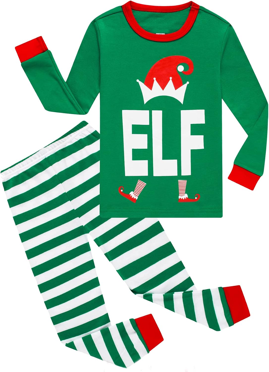 KikizYe Christmas Family Matching Pajamas Family Holiday Pjs Matching Sets