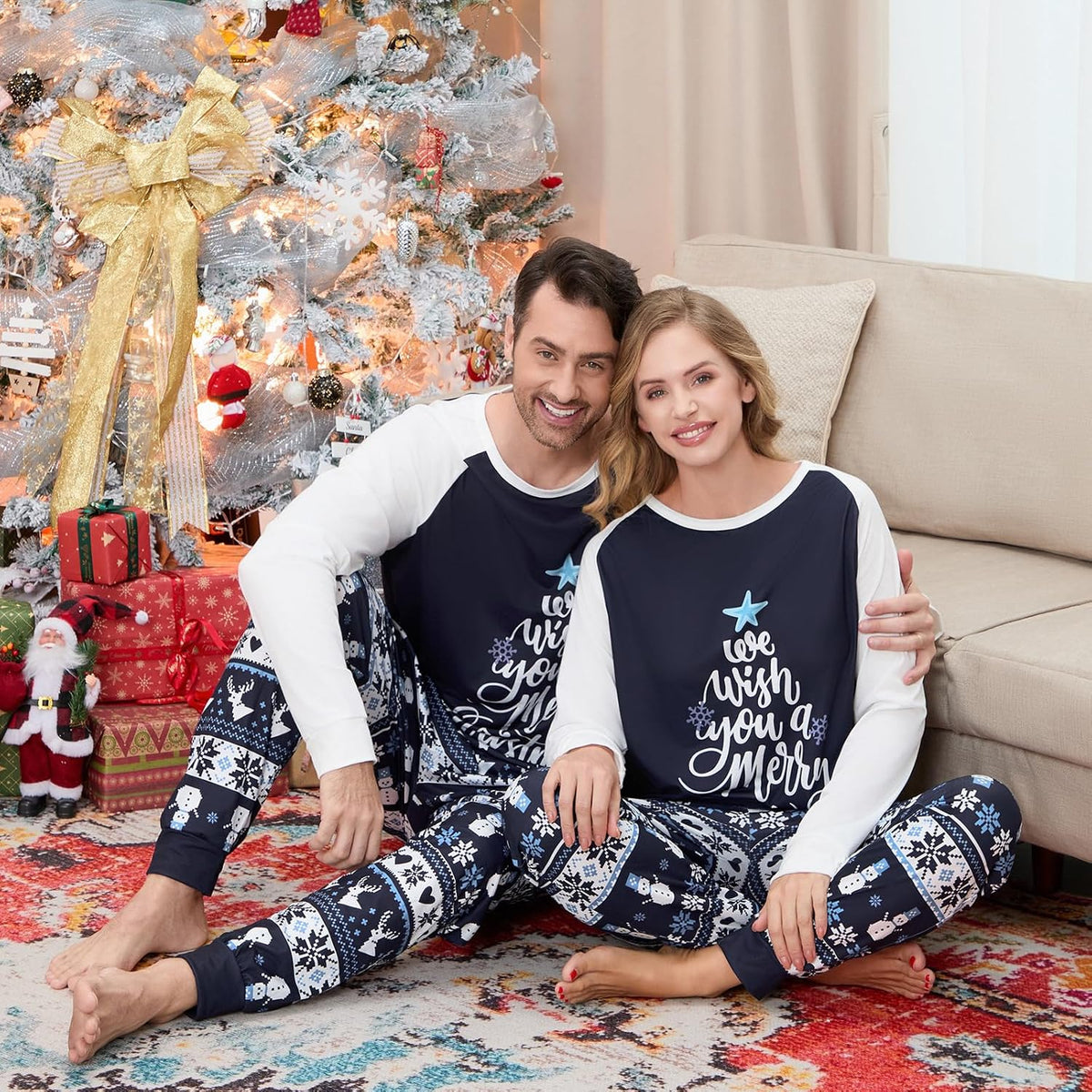 Christmas Pajamas for Family Matching Family Christmas Pajamas Matching Set Xmas Pjs Sleepwear
