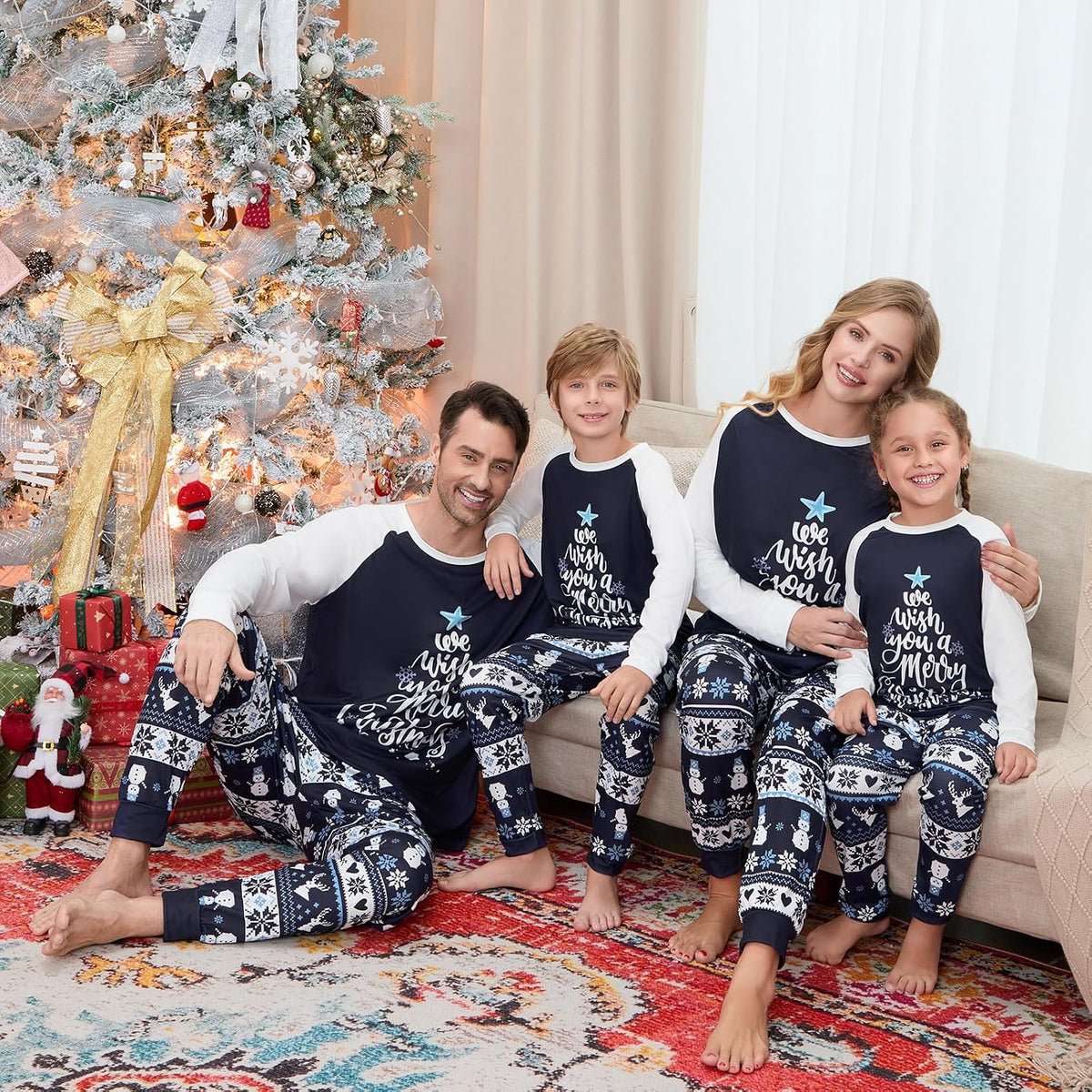 Christmas Pajamas for Family Matching Family Christmas Pajamas Matching Set Xmas Pjs Sleepwear